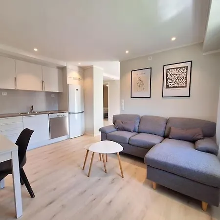 Apartment Sentrumsnaer Kjellerleilighet *